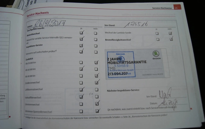 Skoda Octavia cena 21500 przebieg: 275744, rok produkcji 2009 z Rawicz małe 352